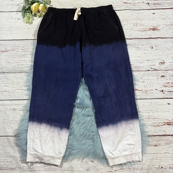 Electric & Rose Abbot Kinney Sweatpant in Onyx, Navy, & Cloud - Picture 5 of 9